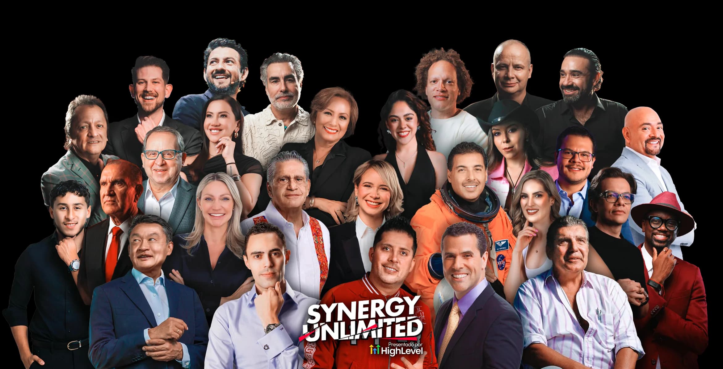 El line-up de Synergy Unlimited 2026: Jorge Serratos, Marco Antonio Regil, José Hernández y más